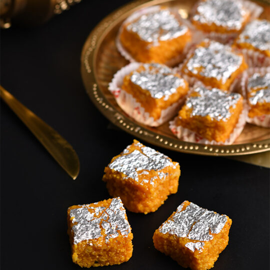 Fruit Santra barfi
