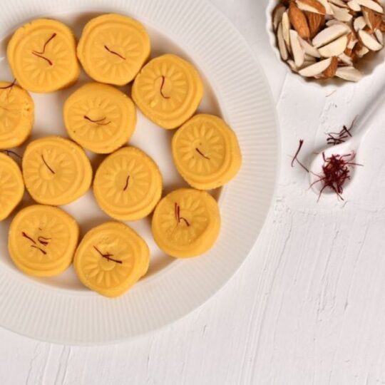Real Kesar Peda or Penda