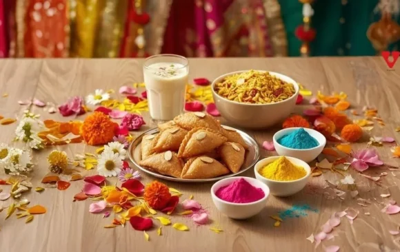Why Thandai and Gujiya Mark the Start and End of Holi Festivities thandai and gujiya