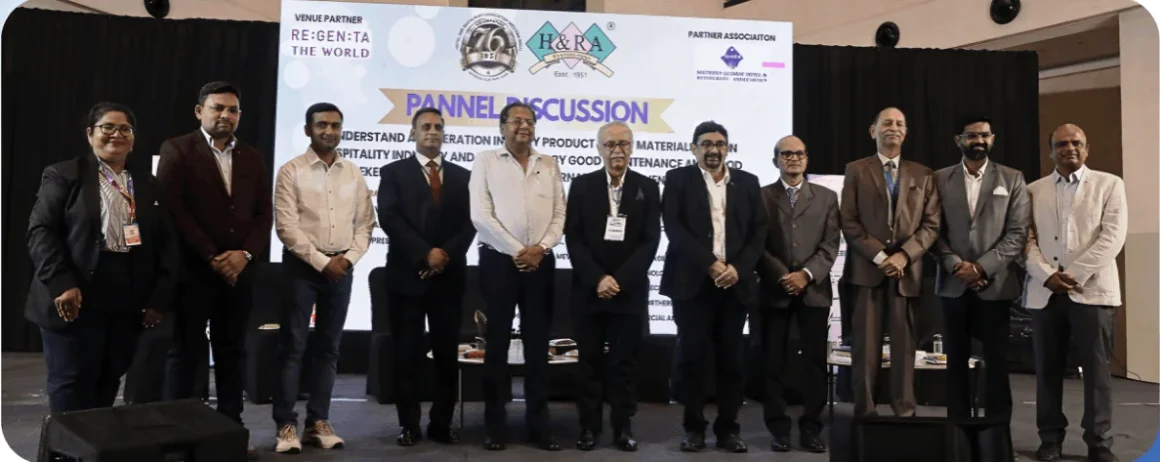Vijay Dairy CEO Yashpal Patel was Invited as a panellist at 7th HRAWI Conclave & Awards
