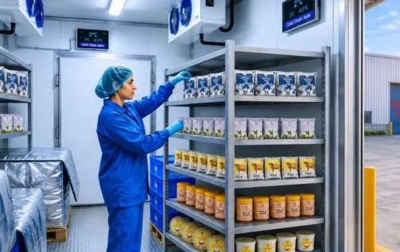 How to Maintain Dairy Product Freshness in Summer Dairy Products arrangements in Cold Storage
