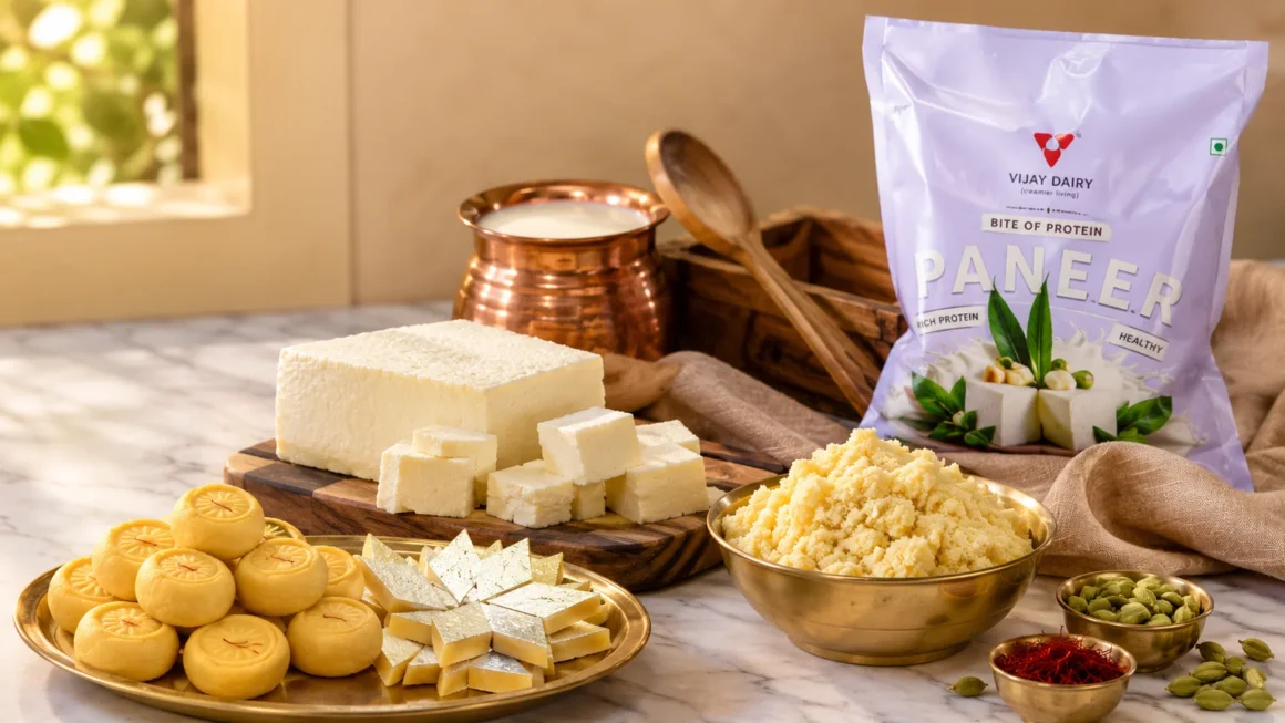 How Pure Paneer and Mawa Make the Authentic Taste of Traditional Indian Mithai Paneer and Mava