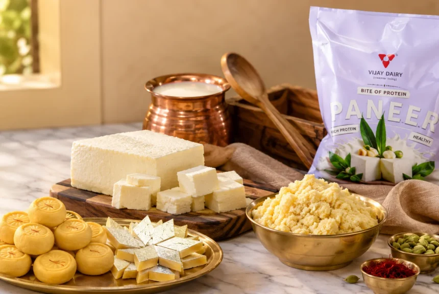 How Pure Paneer and Mawa Make the Authentic Taste of Traditional Indian Mithai Paneer and Mava