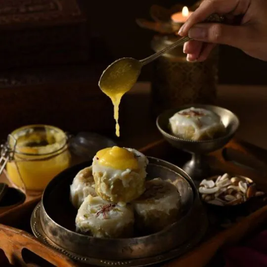 Surti Ghari - Kesar Badam Pista ghari