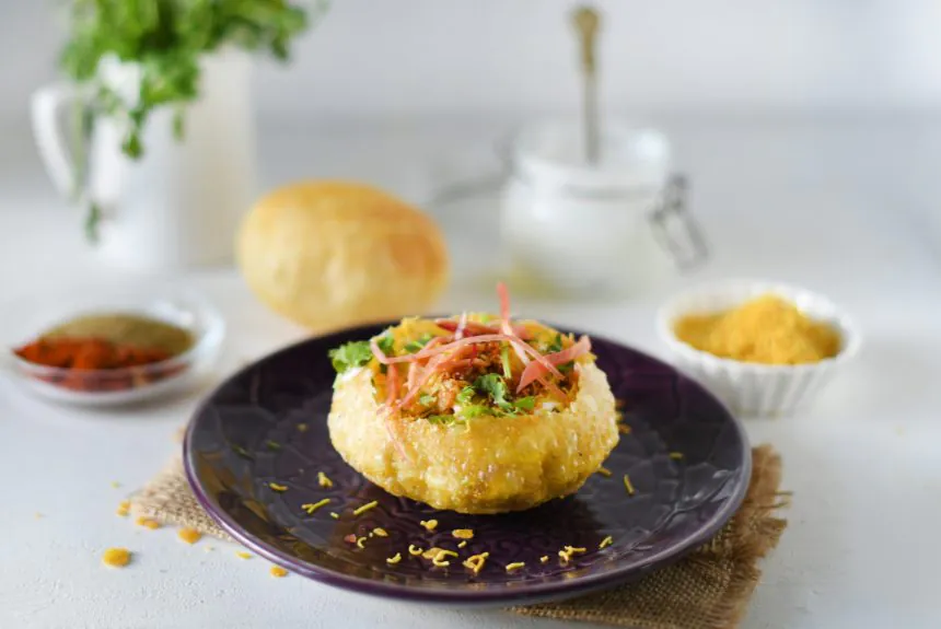 vijay-dairy-Raj Kachori-Chaat